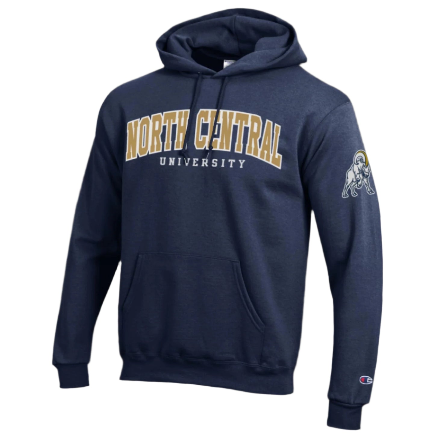 Champion Powerblend Hoodie: Navy