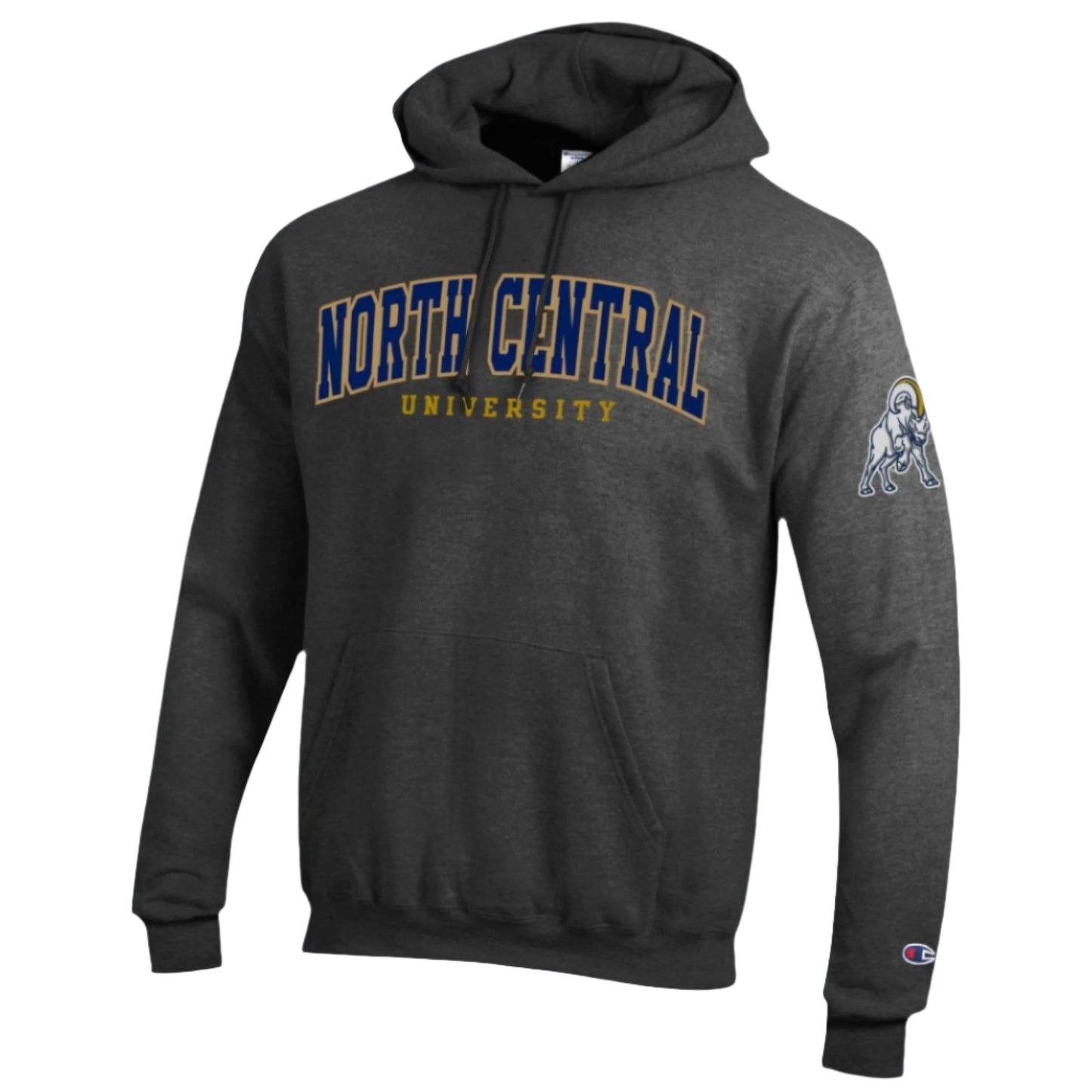 Champion Powerblend Hoodie: Granite