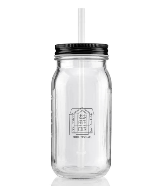 Phillipps Hall Mason Jar