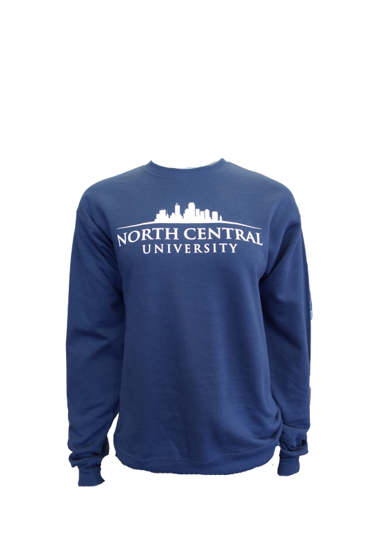 Navy Crewneck Skyline