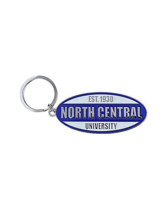 Keychain: Metal Oval