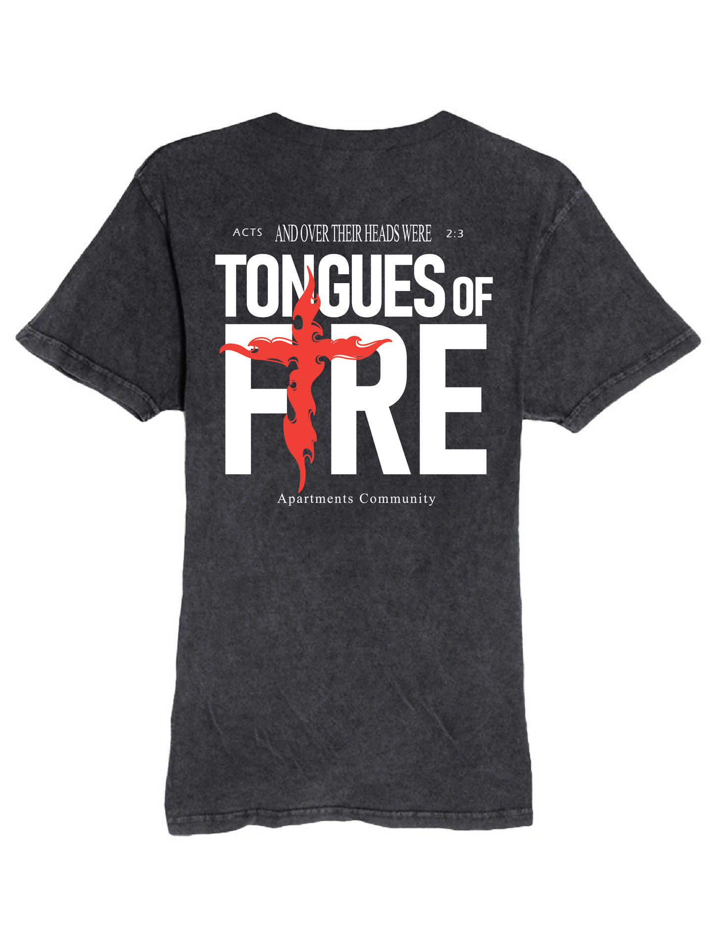 Apartments Tongues of Fire Vintage Tee